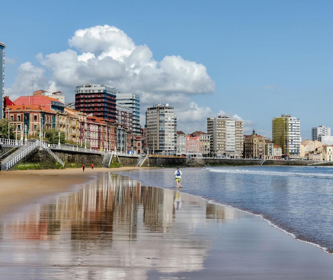 El Primero De Steven - Pegado A Playa De San Lorenzo - Vut-2243-As Gijón Exteriér fotografie